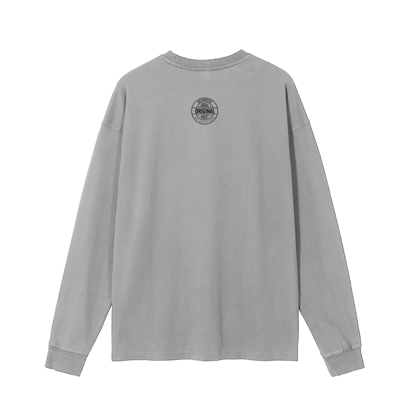 Negro Fist Vintage Washed Long Sleeve T-Shirt - Bold Streetwear - UrbanAngst