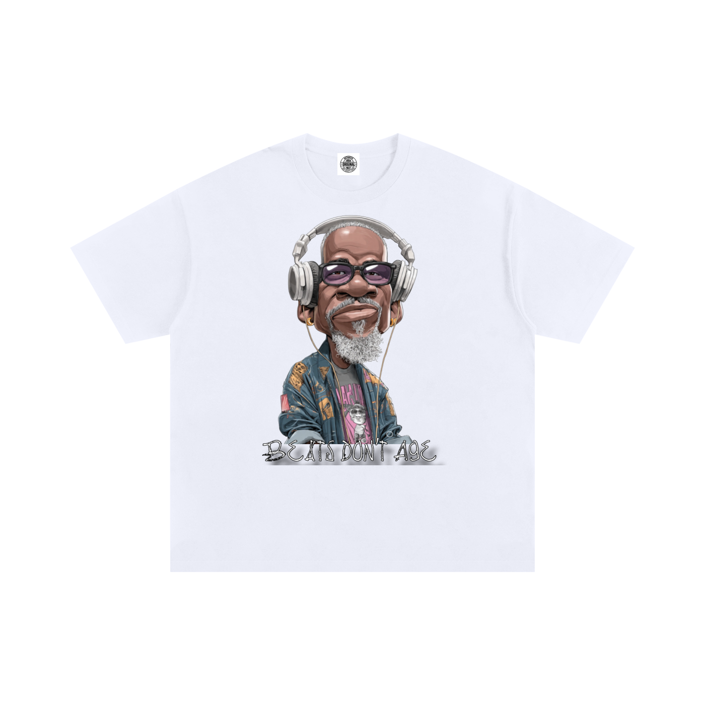 Ageless Beats Oversized T-Shirt - Casual Streetwear - UrbanAngst