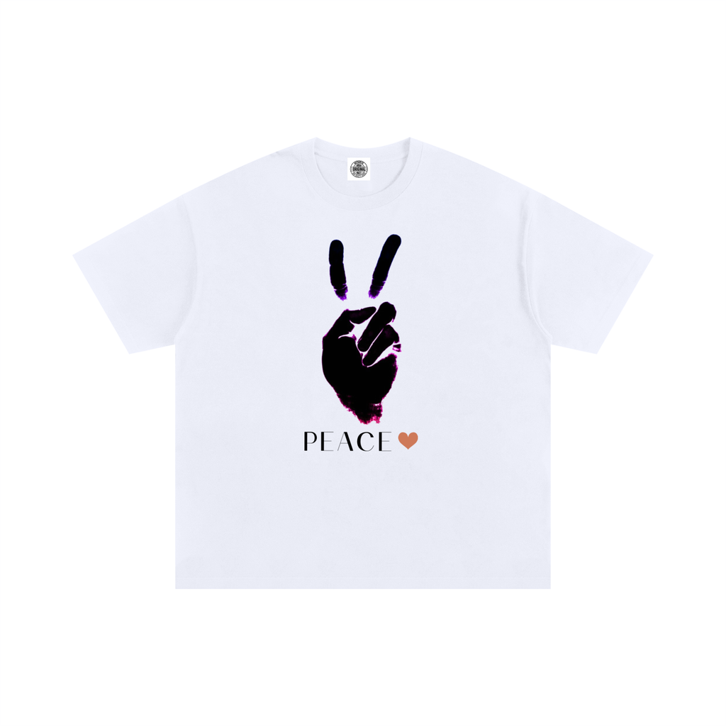 Peace Be Wit U Cotton T-Shirt - Basics Collection - UrbanAngst