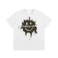 Happy-ish Pure Cotton T-Shirt - Casual Streetwear - UrbanAngst