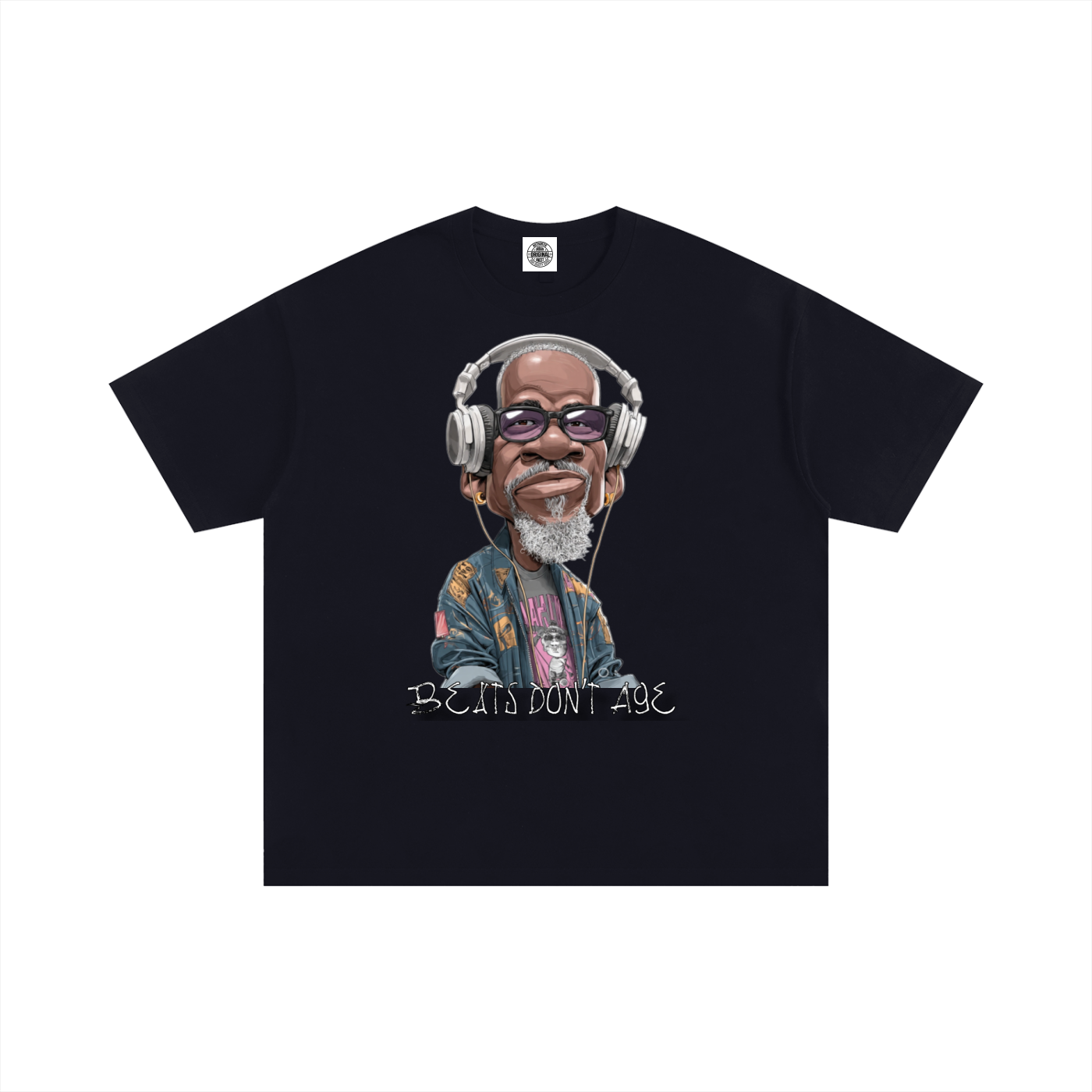 Ageless Beats Oversized T-Shirt - Casual Streetwear - UrbanAngst
