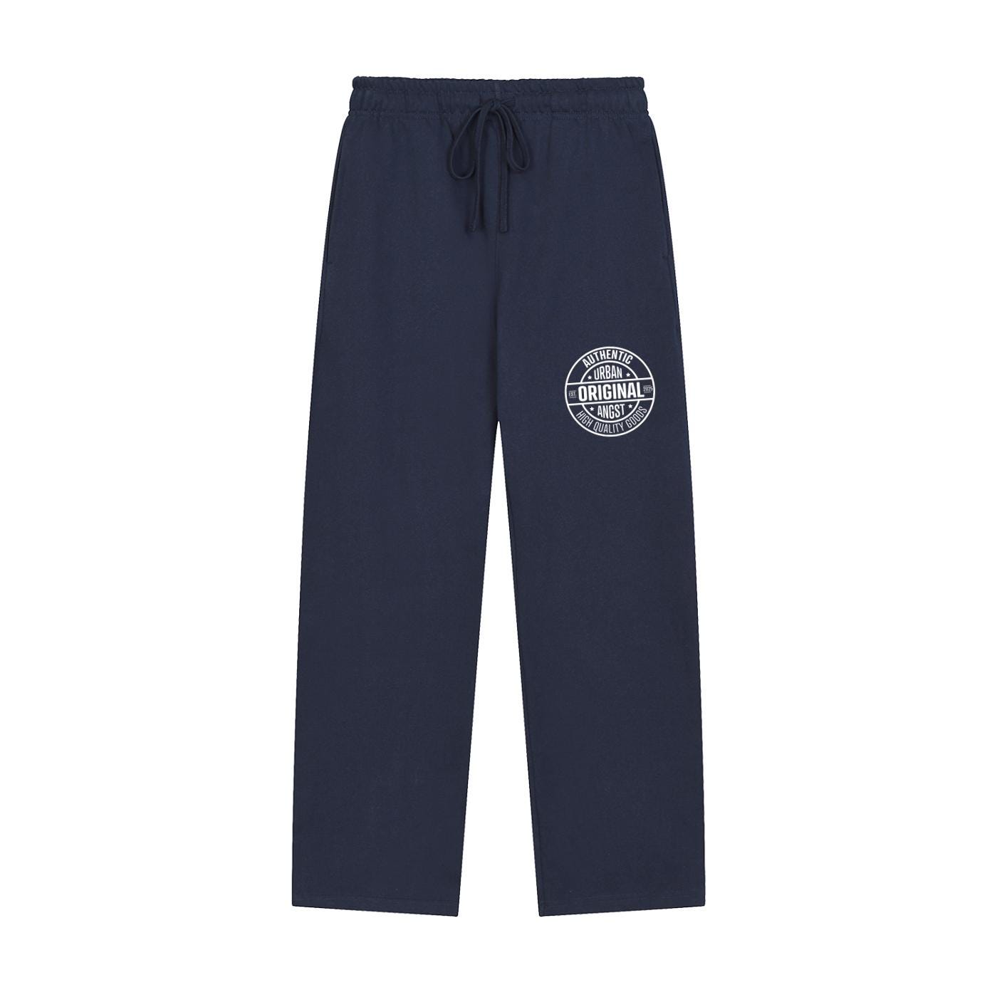 Logo Front Straight-Leg Sweatpants