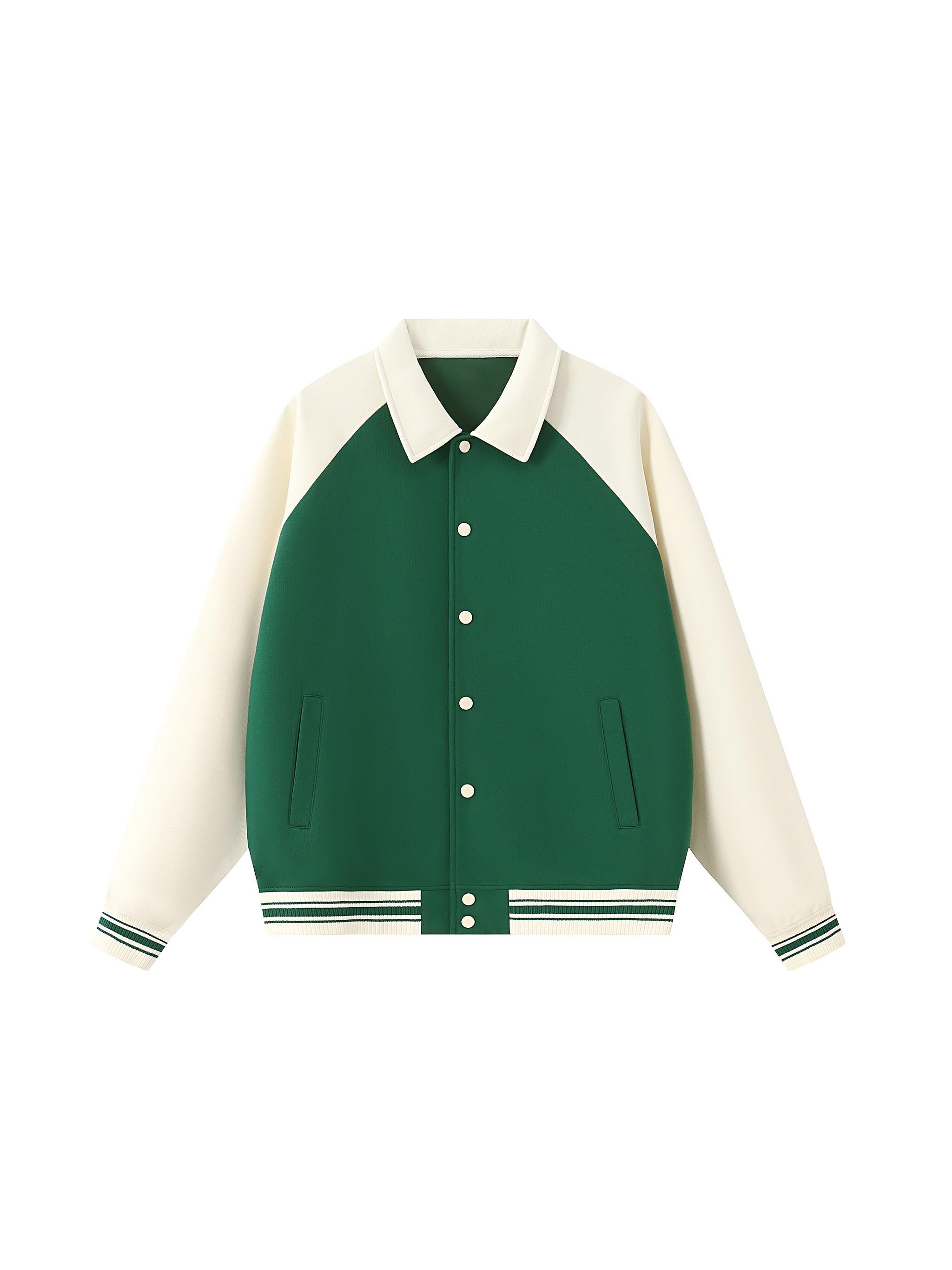 Raglan Sleeve Baseball Jacket - "Brick City New Jeruz"