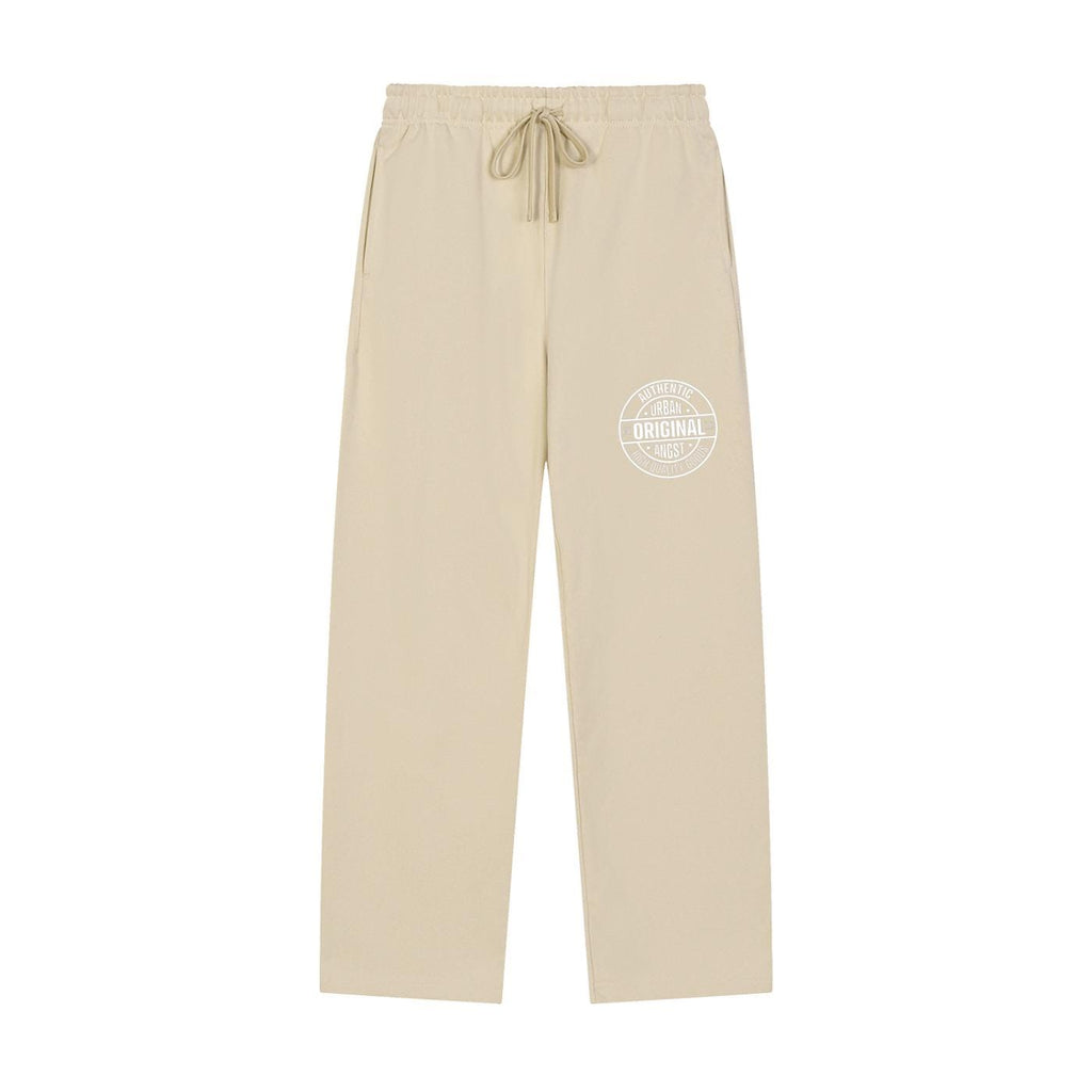Logo Front Straight-Leg Sweatpants