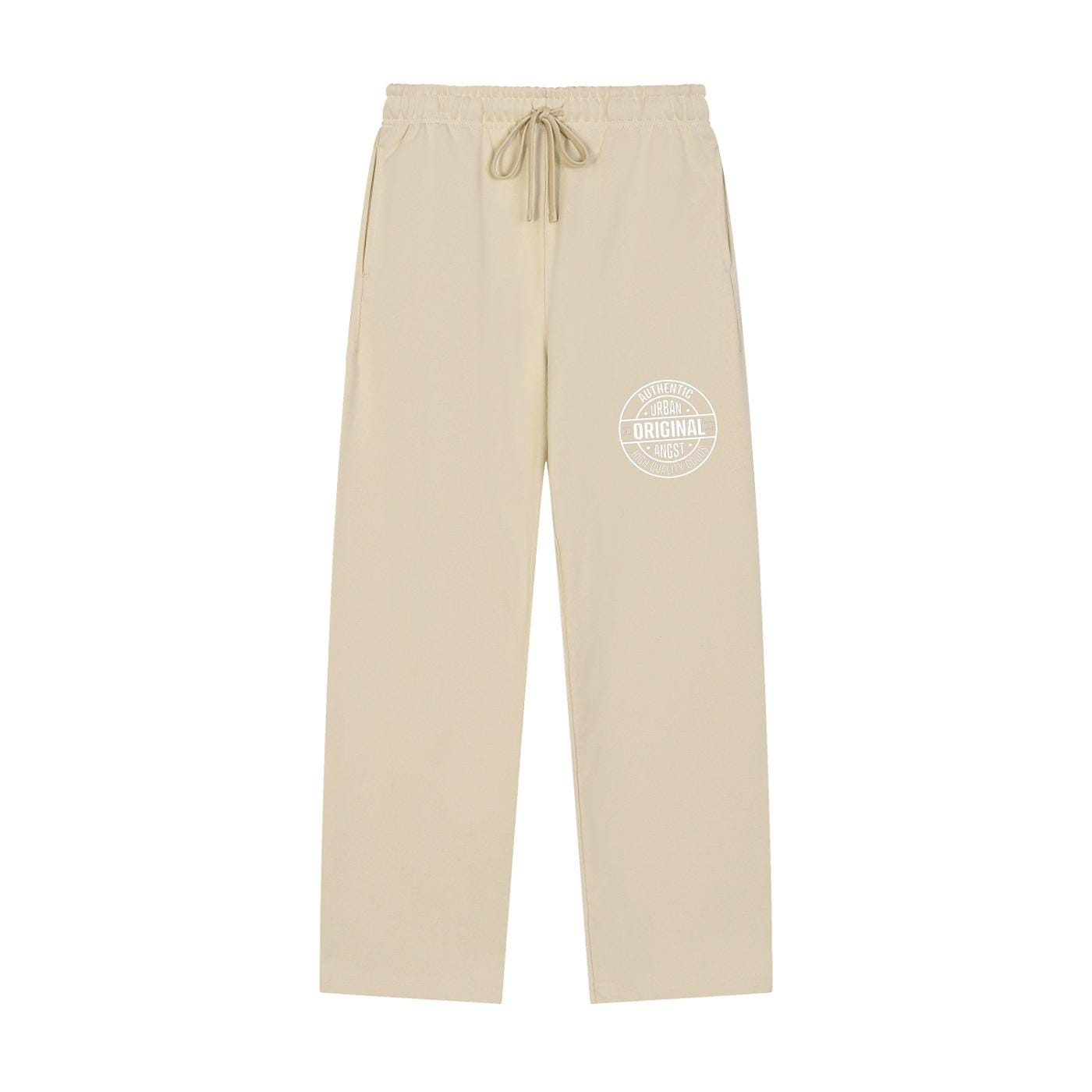 Logo Front Straight-Leg Sweatpants