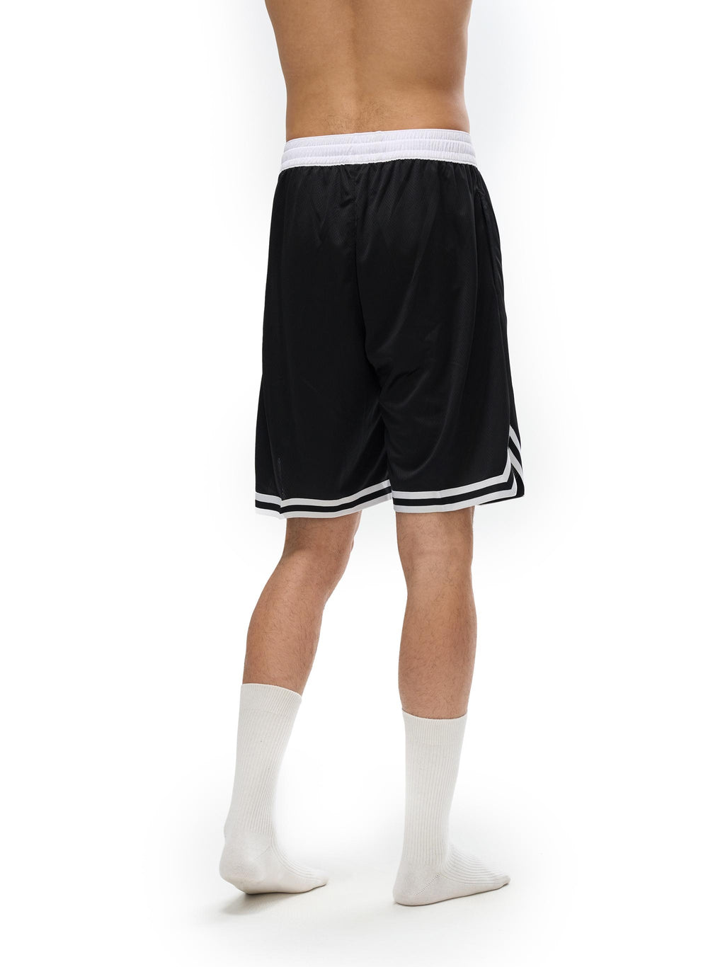 Hooper Stripe Trim Basketball Shorts
