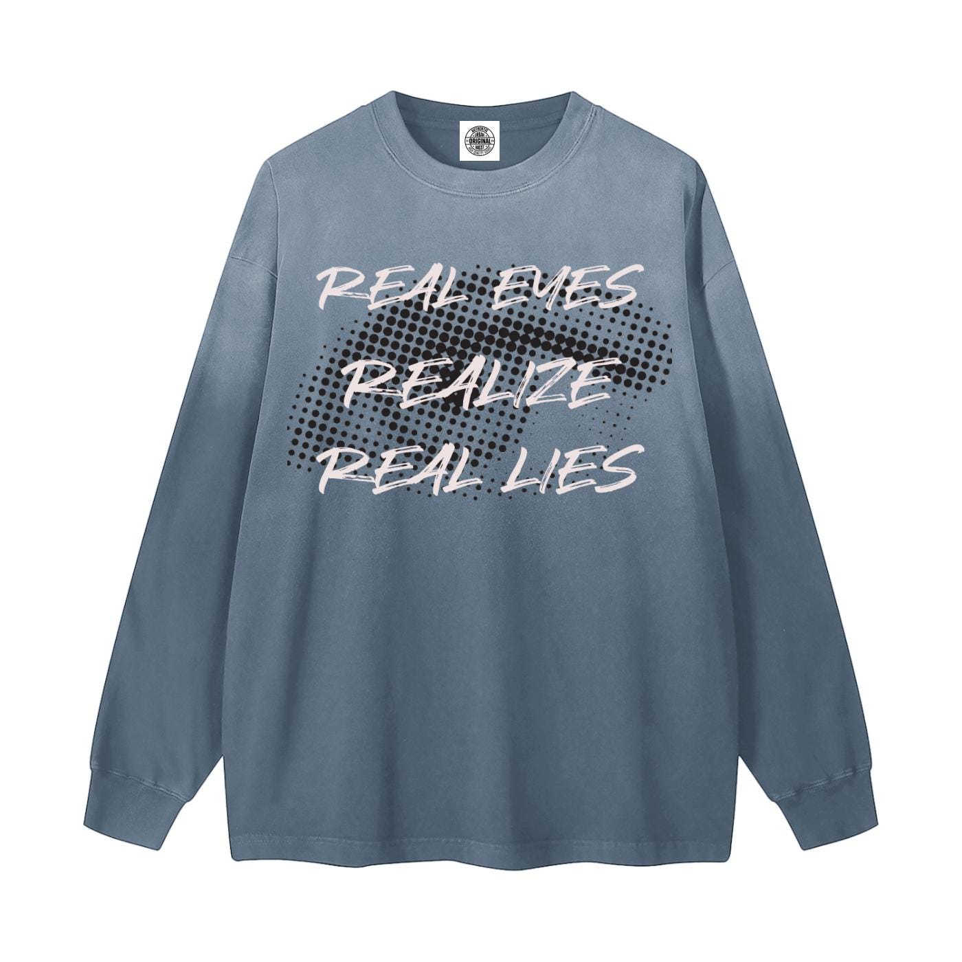 Gradient Washed Long Sleeve T-Shirt