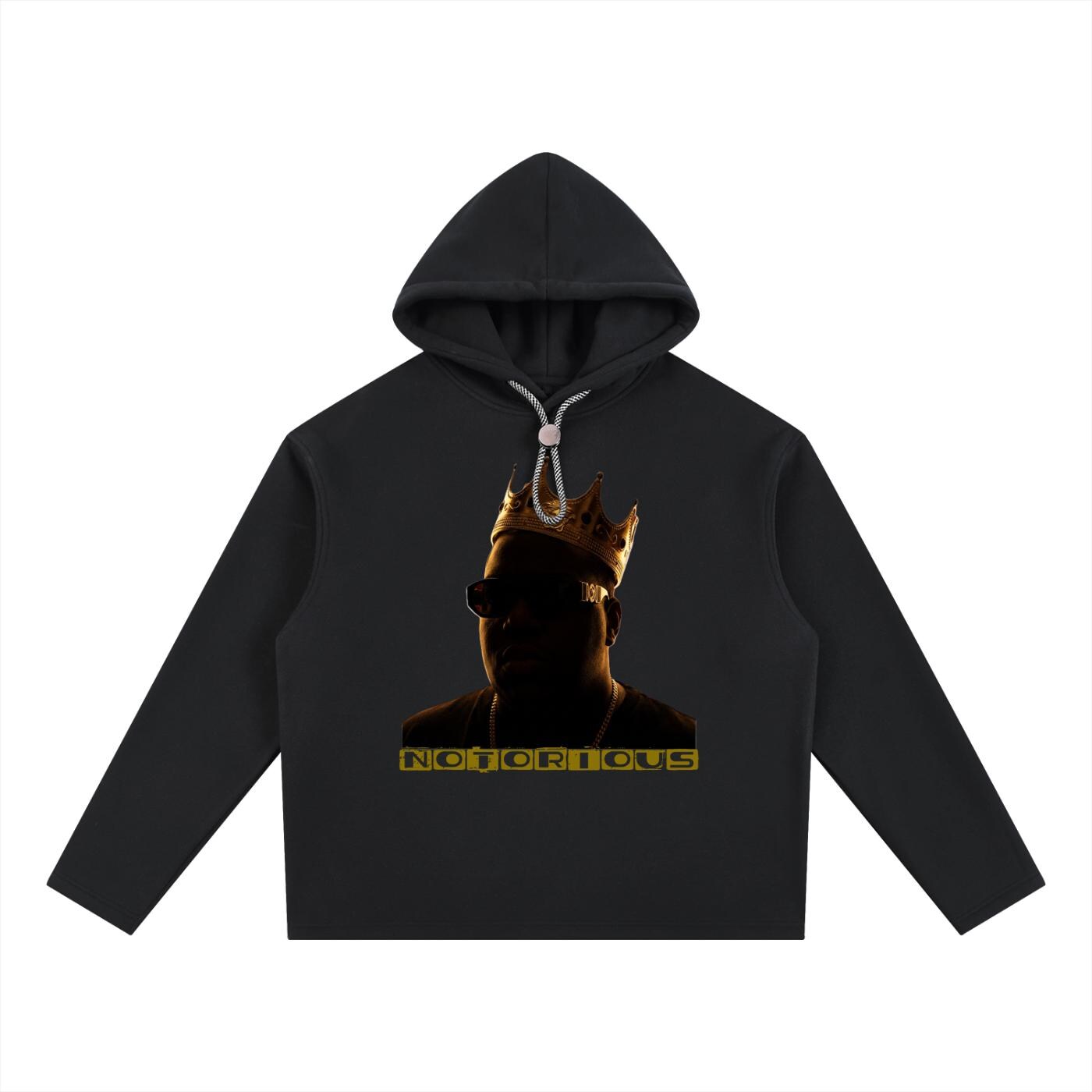 Oversized Fleece Hoodie - "Notorious"