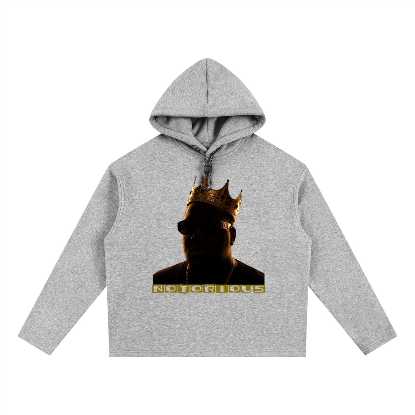 Oversized Fleece Hoodie - "Notorious"