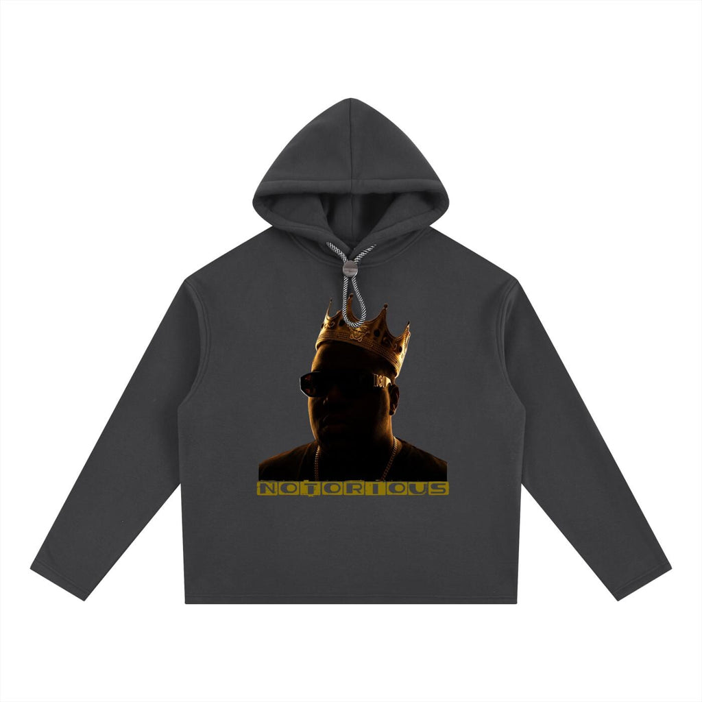 Oversized Fleece Hoodie - "Notorious"
