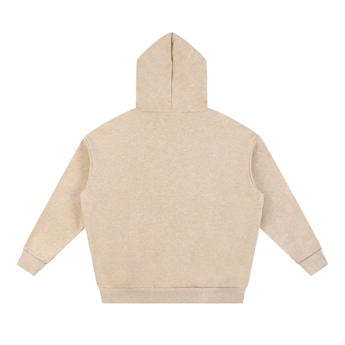 Unisex Oversized Fleece Hoodie - "Essential Human"