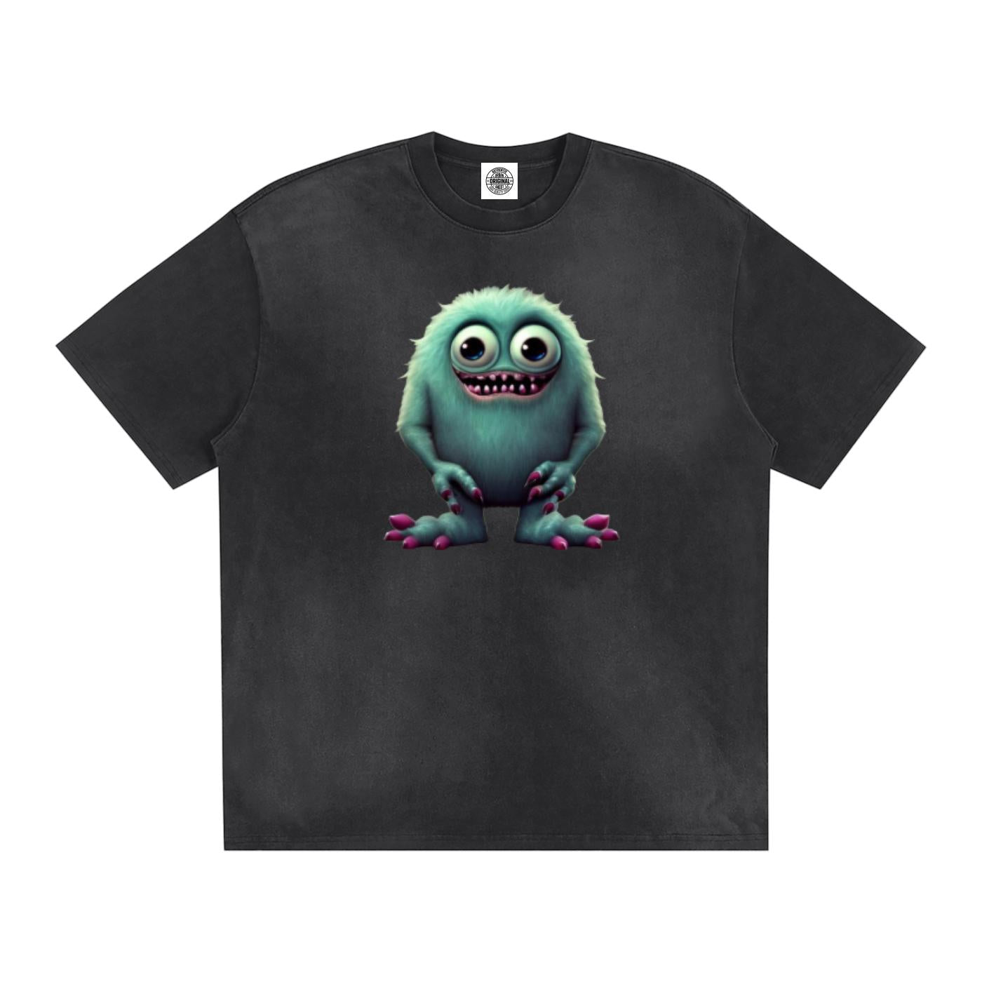 Sunfaded Loose Fit T-Shirt - "Goblin"