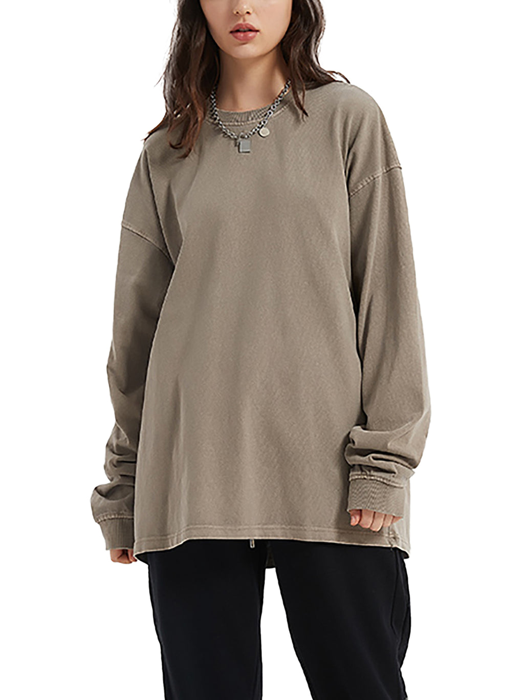 Negro Fist Vintage Washed Long Sleeve T-Shirt - Bold Streetwear - UrbanAngst