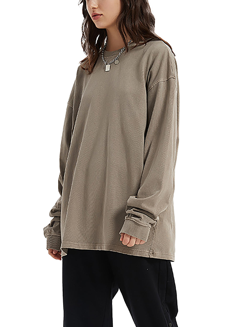 Negro Fist Vintage Washed Long Sleeve T-Shirt - Bold Streetwear - UrbanAngst